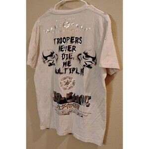 Rare 2009 Marc Ecko Star Wars Troopers Never Die Shirt Large Return of the Jedi